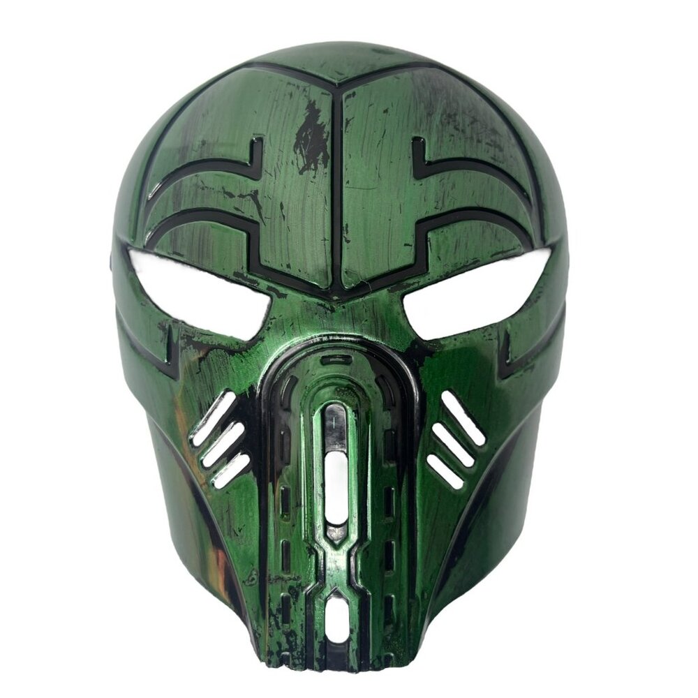 Child's Green Cosplay Character Mask LARP Reenactment Prop Costume Accessory O/S